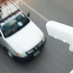 CCTV cameras installed on the road for traffic reports and speed traps.